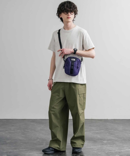 THE NORTH FACE(ザノースフェイス)の「THE NORTH FACE ザ・ノースフェイス BIG SHOT CROSS BAG ワンポイントロゴ刺繍ショルダーバッグ(ショルダーバッグ・メンズ・ダークパープル/ダークベージュ/ブラック・FREE)」の17枚目の写真