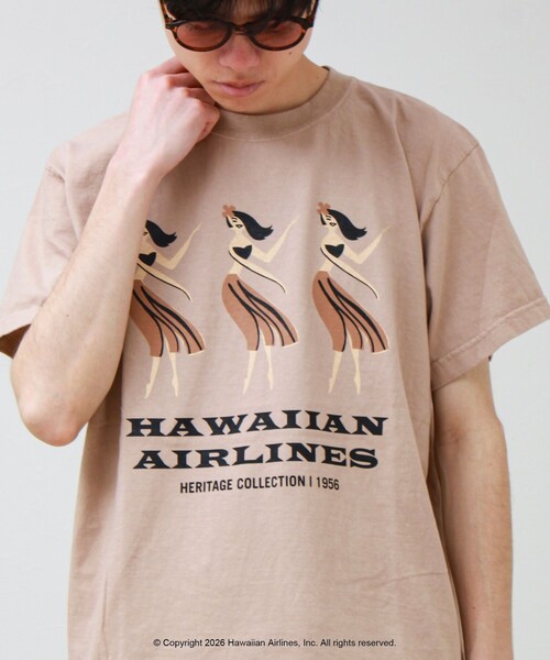 GOOD ROCK SPEED】HAWAIIAN AIRLINE ロゴTシャツ（Tシャツ/カットソー