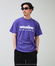 GOOD ROCK SPEED（グッドロックスピード）の「【GOOD ROCK SPEED】HAWAIIAN AIRLINE ロゴTシャツ（Tシャツ/カットソー）」