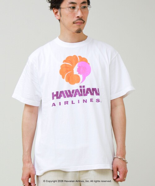 セール】【GOOD ROCK SPEED】HAWAIIAN AIRLINE ロゴTシャツ（Tシャツ