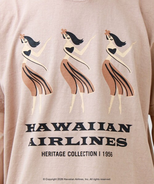 GOOD ROCK SPEED(グッドロックスピード)の「【GOOD ROCK SPEED】HAWAIIAN AIRLINE ロゴTシャツ(Tシャツ/カットソー・メンズ・ホワイト系その他2/ベージュ/パープル/ホワイト系その他3・M/L)」の9枚目の写真