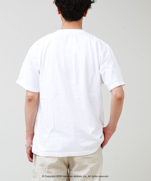 GOOD ROCK SPEED(グッドロックスピード)の「【GOOD ROCK SPEED】HAWAIIAN AIRLINE ロゴTシャツ(Tシャツ/カットソー・メンズ・ホワイト系その他2/ベージュ/パープル/ホワイト系その他3・M/L)」の13枚目の写真