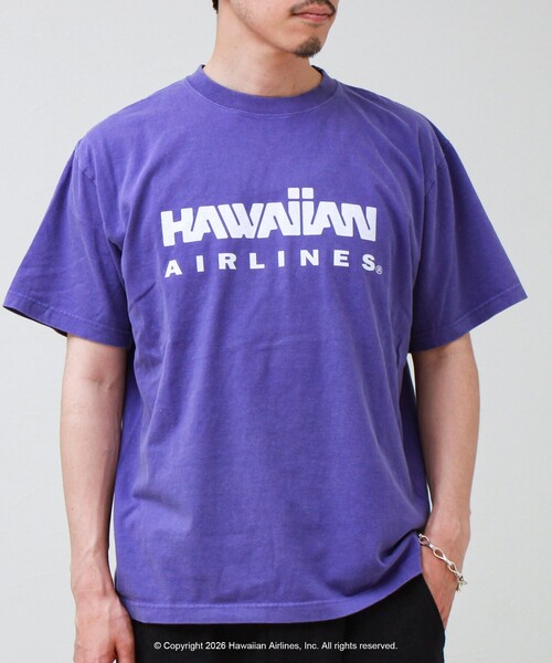 GOOD ROCK SPEED(グッドロックスピード)の「【GOOD ROCK SPEED】HAWAIIAN AIRLINE ロゴTシャツ(Tシャツ/カットソー・メンズ・ホワイト系その他2/ベージュ/パープル/ホワイト系その他3・M/L)」の17枚目の写真