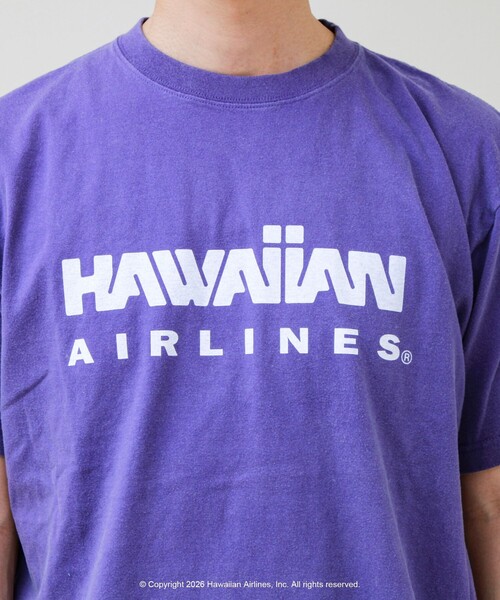 GOOD ROCK SPEED(グッドロックスピード)の「【GOOD ROCK SPEED】HAWAIIAN AIRLINE ロゴTシャツ(Tシャツ/カットソー・メンズ・ホワイト系その他2/ベージュ/パープル/ホワイト系その他3・M/L)」の21枚目の写真