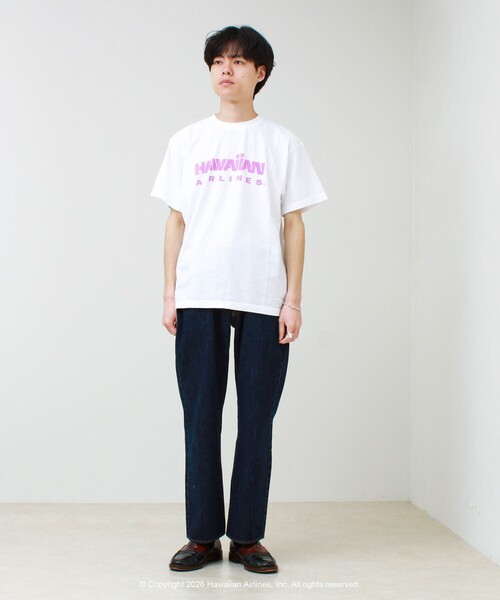 GOOD ROCK SPEED(グッドロックスピード)の「【GOOD ROCK SPEED】HAWAIIAN AIRLINE ロゴTシャツ(Tシャツ/カットソー・メンズ・ホワイト系その他2/ベージュ/パープル/ホワイト系その他3・M/L)」の22枚目の写真