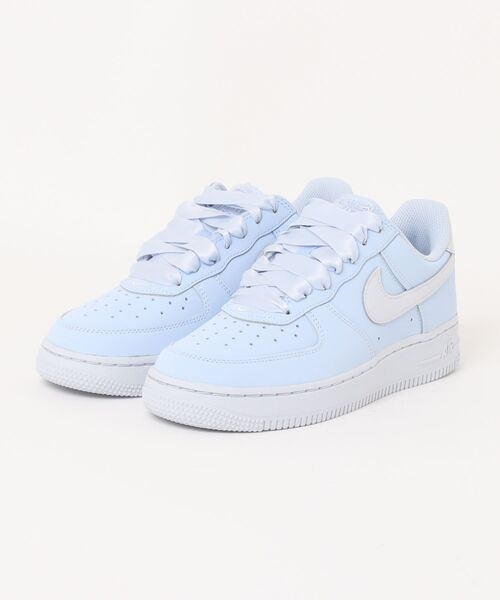 NIKE(ナイキ)の「NIKE ナイキ W AIR FORCE 1 RETRO PRM ウィメンズ エア フォース 1 レトロ PRM WIR0871 400HYDBLU/FTBLG(スニーカー・レディース・ブルー・25.0cm/24.5cm/24.0cm/23.5cm/23.0cm/22.5cm)」の1枚目の写真