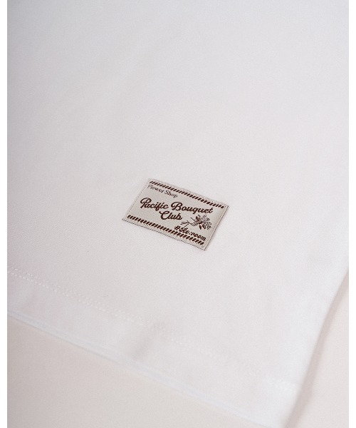 #Re:room(リルーム)の「フラワーアイコンワッペンTシャツ(Tシャツ/カットソー・メンズ・ブラック/ホワイト・S-M/M-L/L-XL)」の9枚目の写真