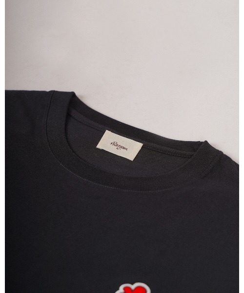 #Re:room(リルーム)の「フラワーアイコンワッペンTシャツ(Tシャツ/カットソー・メンズ・ブラック/ホワイト・S-M/M-L/L-XL)」の15枚目の写真