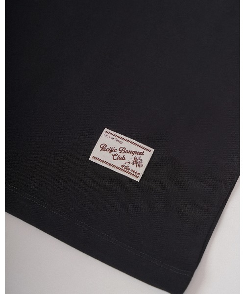 #Re:room(リルーム)の「フラワーアイコンワッペンTシャツ(Tシャツ/カットソー・メンズ・ブラック/ホワイト・S-M/M-L/L-XL)」の17枚目の写真