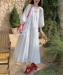 ロングリボンワンピース