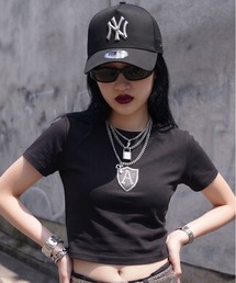NEW ERA（ニューエラ）の「【NEW ERA/ニューエラ】チームロゴメッシュキャップ/ヤンキース/ドジャース（キャップ）」