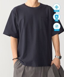 SHIPS:〈接触冷感/ 遮熱/ UVカット〉COVEROSS(R) フリーザー Tシャツ