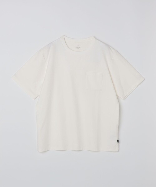 SHIPS(シップス)の「SHIPS:〈接触冷感/ 遮熱/ UVカット〉COVEROSS(R) フリーザー Tシャツ(Tシャツ/カットソー・メンズ・ネイビー/ホワイト/ライトグリーン/ブラウン/ライトグレー・MEDIUM/SMALL/X-LARGE/LARGE)」の15枚目の写真