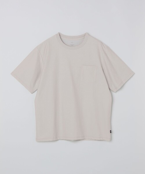 SHIPS(シップス)の「SHIPS:〈接触冷感/ 遮熱/ UVカット〉COVEROSS(R) フリーザー Tシャツ(Tシャツ/カットソー・メンズ・ネイビー/ホワイト/ライトグリーン/ブラウン/ライトグレー・MEDIUM/SMALL/X-LARGE/LARGE)」の22枚目の写真