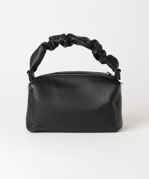 mysty woman(ミスティウーマン)の「ギャザーハンドルBAG 740431(ショルダーバッグ・レディース・アイボリー/ブラック・FREE)」の13枚目の写真