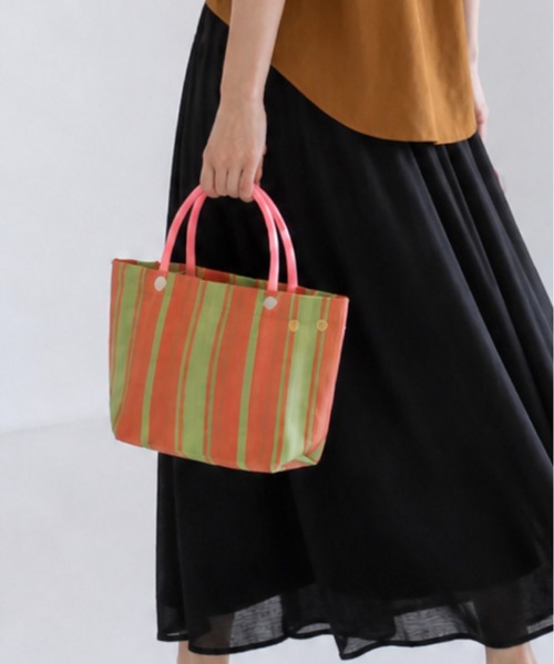 MILLION CARATS(ミリオンカラッツ)の「Small Dailly Tote Bag(トートバッグ・レディース・ピンク系その他/ピンク/グリーン/イエロー/オフホワイト・FREE)」の4枚目の写真