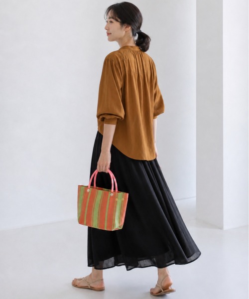 MILLION CARATS(ミリオンカラッツ)の「Small Dailly Tote Bag(トートバッグ・レディース・ピンク系その他/ピンク/グリーン/イエロー/オフホワイト・FREE)」の13枚目の写真