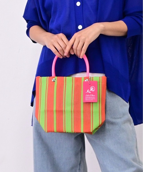 MILLION CARATS(ミリオンカラッツ)の「Small Dailly Tote Bag(トートバッグ・レディース・ピンク系その他/ピンク/グリーン/イエロー/オフホワイト・FREE)」の15枚目の写真