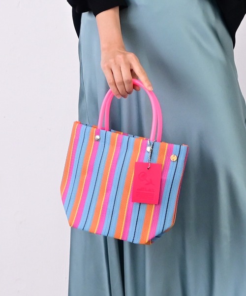MILLION CARATS(ミリオンカラッツ)の「Small Dailly Tote Bag(トートバッグ・レディース・ピンク系その他/ピンク/グリーン/イエロー/オフホワイト・FREE)」の20枚目の写真