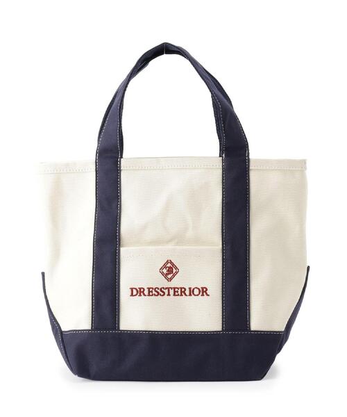 DRESSTERIOR(ドレステリア)の「キャンバスミニトート(トートバッグ・レディース・ブラウン系その他2/ネイビー/ブルー系その他/ライトオレンジ系/ブラック・00)」の4枚目の写真