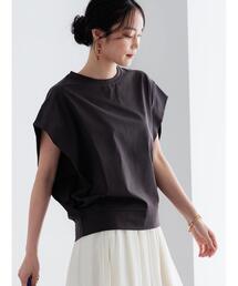 Te chichi（テチチ）の「【接触冷感 遮熱 吸水速乾】ショルダータックドルマンTシャツ（Tシャツ/カットソー）」