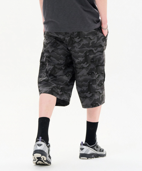 CHASECULT（チェイスカルト）の「男性カモフラージュバermudaパンツ-FBRK2543D09（その他パンツ・メンズ・ダークグレー・70/76/82/86）」の3枚目の写真