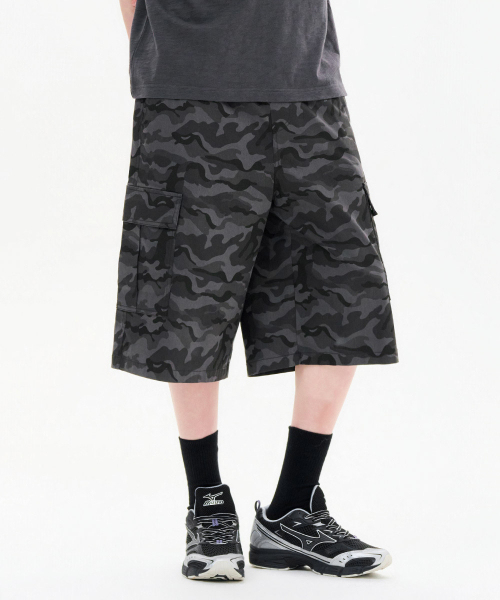 CHASECULT（チェイスカルト）の「男性カモフラージュバermudaパンツ-FBRK2543D09（その他パンツ・メンズ・ダークグレー・70/76/82/86）」の4枚目の写真