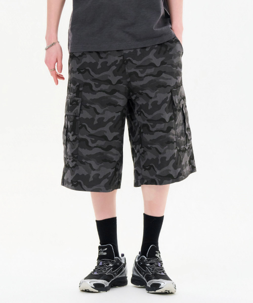 CHASECULT（チェイスカルト）の「男性カモフラージュバermudaパンツ-FBRK2543D09（その他パンツ・メンズ・ダークグレー・70/76/82/86）」の5枚目の写真