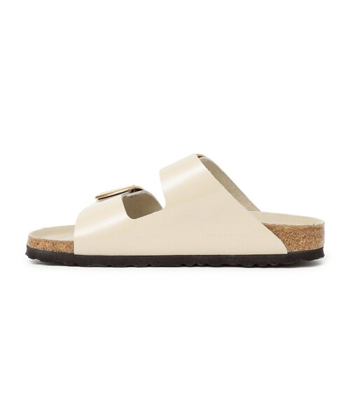 BIRKENSTOCK（ビルケンシュトック）の「BIRKENSTOCK: ARIZONA BIGBUCKLE HEX（サンダル・レディース・ブラック/オフホワイト・37/36/38/39）」の4枚目の写真