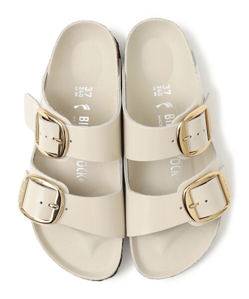 BIRKENSTOCK（ビルケンシュトック）の「BIRKENSTOCK: ARIZONA BIGBUCKLE HEX（サンダル・レディース・ブラック/オフホワイト・37/36/38/39）」の7枚目の写真