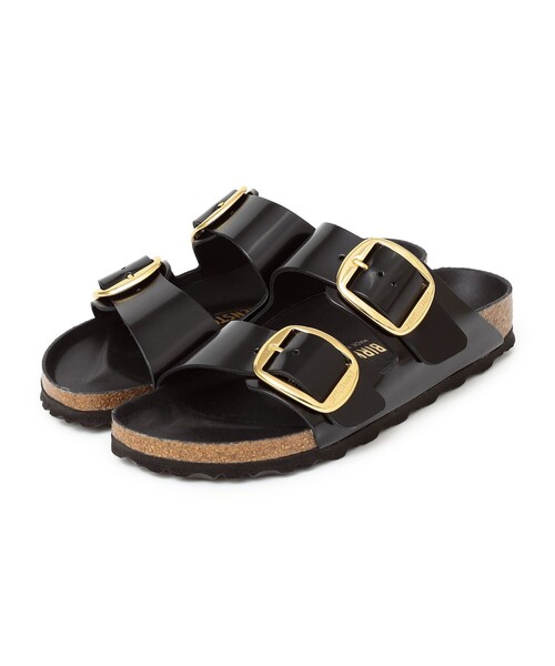 BIRKENSTOCK（ビルケンシュトック）の「BIRKENSTOCK: ARIZONA BIGBUCKLE HEX（サンダル・レディース・ブラック/オフホワイト・37/36/38/39）」の9枚目の写真