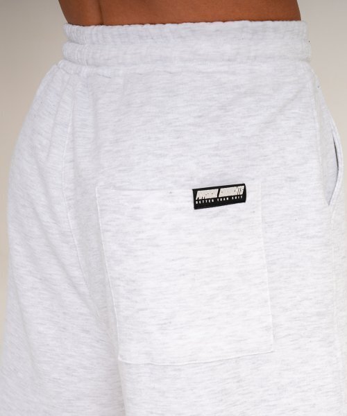 PHYSICAL GARMENTS（フィジカルガーメンツ）の「P1148 ワイドハーフショートパンツ_5部[ホワイトメランジ]（その他パンツ・メンズ・その他・XX-LARGE/LARGE）」の4枚目の写真