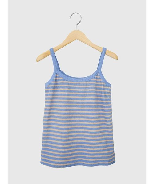FIKA.(フィーカ)の「Border pile camisole(キャミソール・レディース・ワインレッド/ライトブルー・FREE)」の15枚目の写真