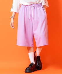 a.p.o.v.（エーピーオービー）の「a.p.o.v. マカロンカラースウェットバギーハーフパンツ（スウェットパンツ）」