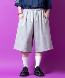 a.p.o.v. マカロンカラースウェットバギーハーフパンツ