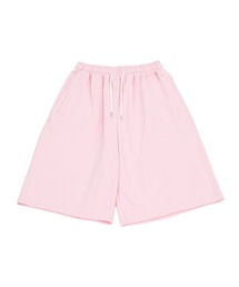 a.p.o.v.（エーピーオービー）の「a.p.o.v. マカロンカラースウェットバギーハーフパンツ（スウェットパンツ）」