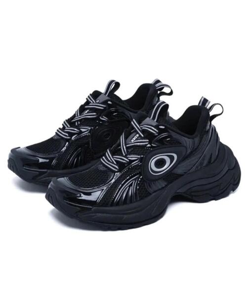 靴 OLD ORDER Turbo GT/002 OLD ORDER/オールドオーダー/TURBO GT 002 ALL BLACK（スニーカー