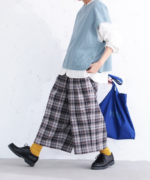 soulberry(ソウルベリー)の「チェックなパンツippo(その他パンツ・レディース・グレー系その他・5L/4L/3L/LL/L/M)」の21枚目の写真