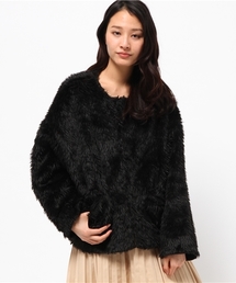 【IKUMI】FAKEFURJACKET