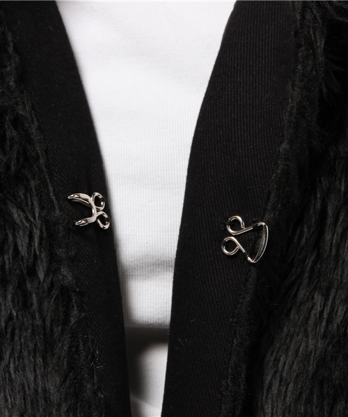 OUTLET(アウトレット)の「【IKUMI】FAKEFURJACKET(その他アウター・レディース・ブラック/ホワイト・FREE)」の10枚目の写真