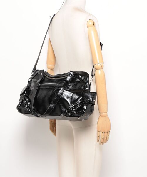 Burner(バーナー)の「【OKUOKU 0909】ショルダーバッグ oku-bag-83-43-2【RBTS】(ショルダーバッグ・メンズ・ブラック・FREE)」の5枚目の写真