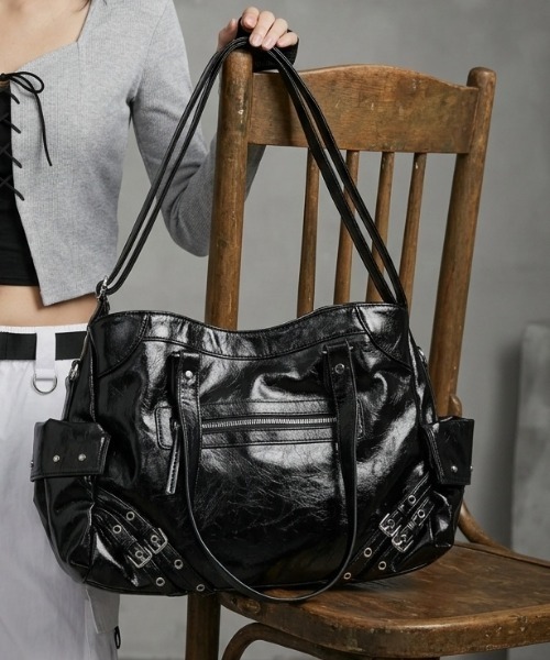 Burner(バーナー)の「【OKUOKU 0909】ショルダーバッグ oku-bag-83-43-2【RBTS】(ショルダーバッグ・メンズ・ブラック・FREE)」の6枚目の写真