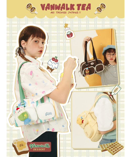 VANWALK（バンウォーク）の「Signature Tote Bag [Brown]（トートバッグ・レディース・ダークブラウン・FREE）」の3枚目の写真