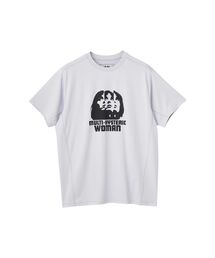 HYSTERIC GLAMOUR | MULTI HYSTERIC WOMAN ファンクショナルTシャツ(Tシャツ/カットソー)