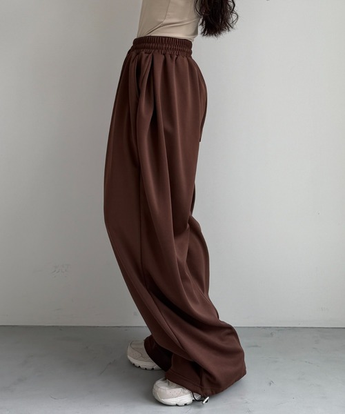 wee9s(ウィークス)の「super loose sweat pants / スーパールーズスウェットパンツ(スウェットパンツ・レディース・グレー/ブラック/ブラウン・FREE)」の13枚目の写真