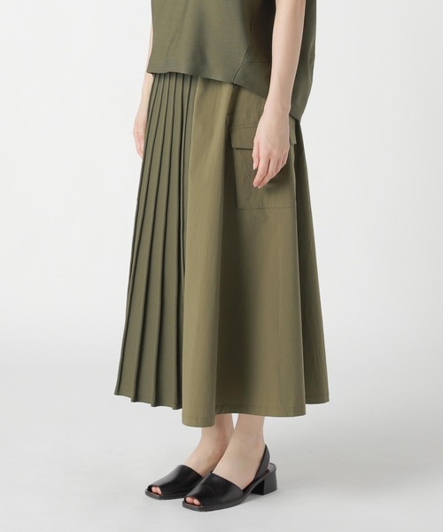 ZUCCa（ズッカ）の「MILITARY KNIT / ニットスカート（スカート・レディース・グレー/カーキ/ブラック・M size）」の5枚目の写真
