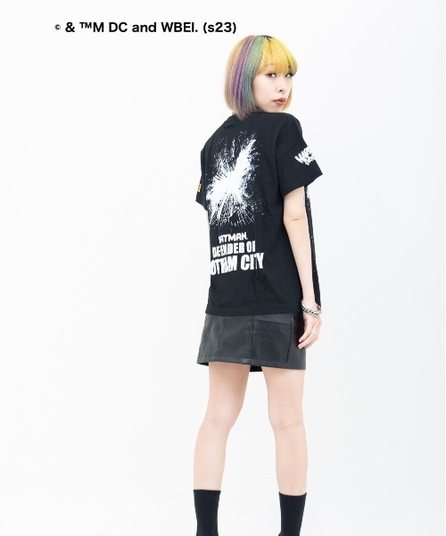 ハードコアチョコレート（ハードコアチョコレート）の「ダークナイト トリロジー/バットマン（ゴッサム/ブラック）（Tシャツ/カットソー・メンズ・ブラック・LARGE/X-LARGE/XX-LARGE）」の2枚目の写真