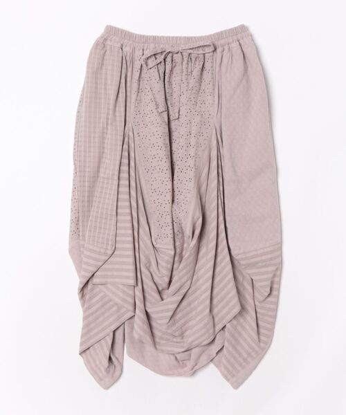 Vivienne Westwood(ヴィヴィアンウエストウッド)の「Lace MIX Overdie Skirt(スカート・レディース・グレー/ブラック・FREE)」の1枚目の写真