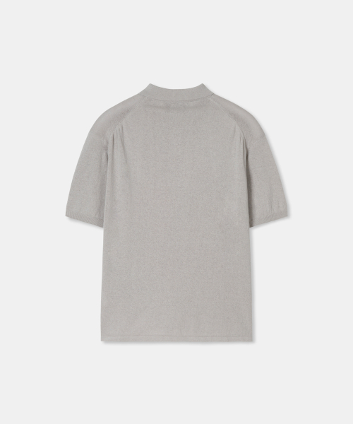THEENDQUESTION（ジエンドクエスチョン）の「Cotton linen collar knit top / GRAY（ニット/セーター・レディース・その他・1/2）」の2枚目の写真