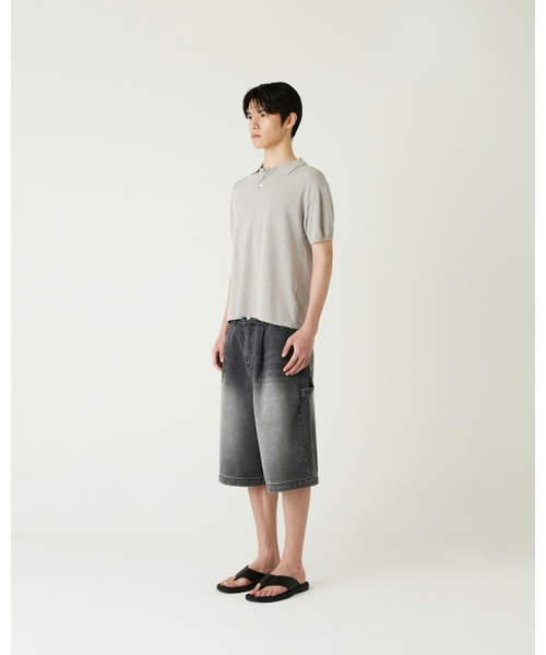 THEENDQUESTION（ジエンドクエスチョン）の「Cotton linen collar knit top / GRAY（ニット/セーター・レディース・その他・1/2）」の4枚目の写真